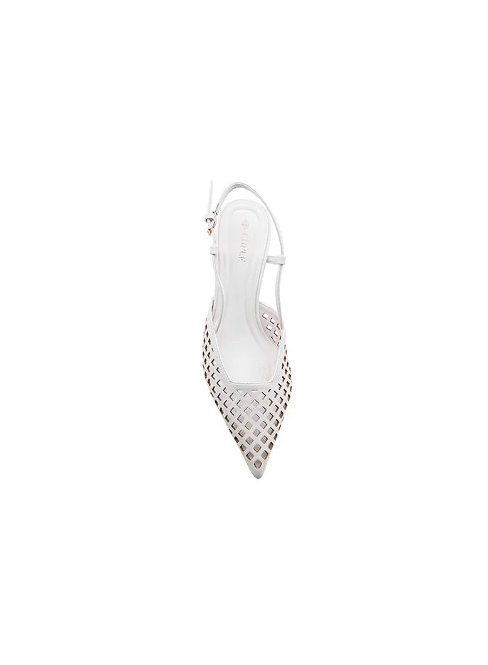 Cuple Offwhite Heel Shoes – Soft Summer Neutrals for Women | Best Price UAE
