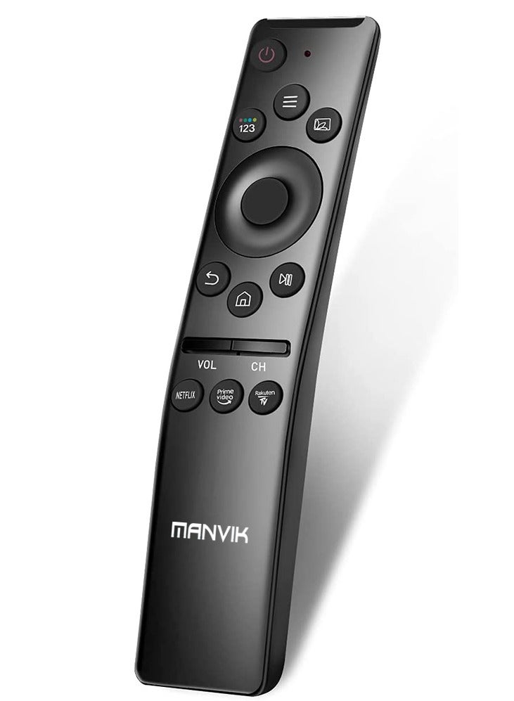 Manvik Universal Remote Control – Compatible with Samsung Smart TVs (HDTV, 4K UHD, Curved, QLED), with Netflix, Prime Video & Rakuten TV Buttons - Image 1
