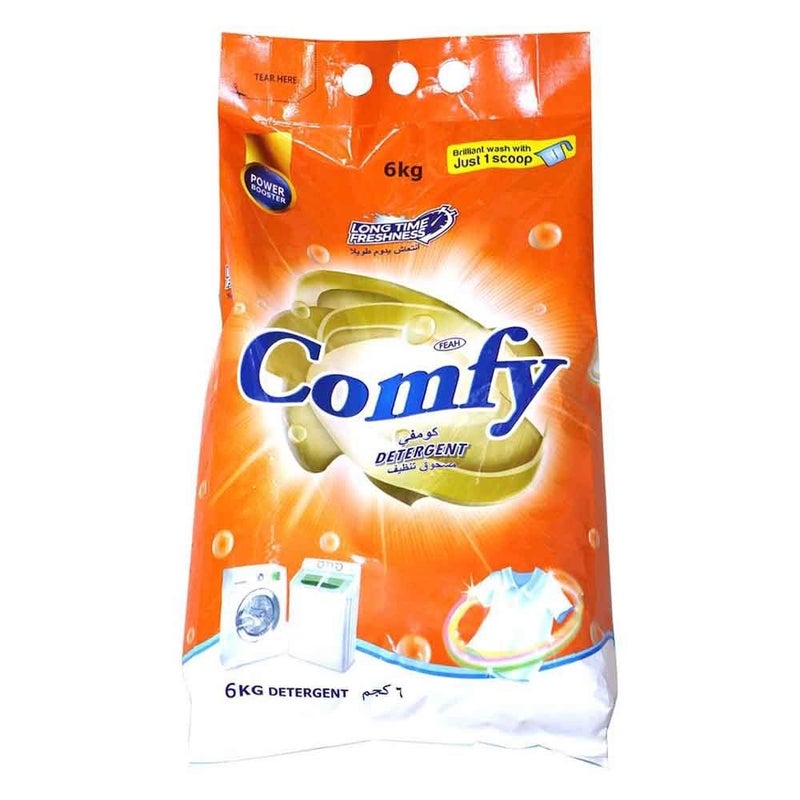 Smooth Comfortable Laundry Detergent 6KG Powder -