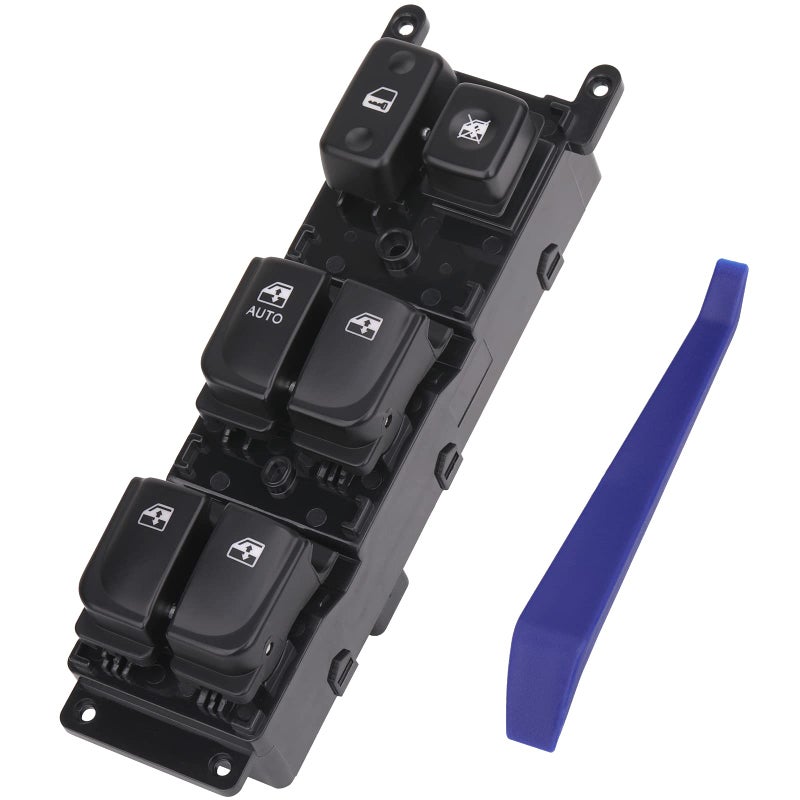 Obaee Master Window Switch Power Control Button Front Left Driver Side Compatible with 2005 2006 2007 Hyundai Sonata, Replacement OEM 93570-3K010 935703K010, 8+6 Pins - Image 5
