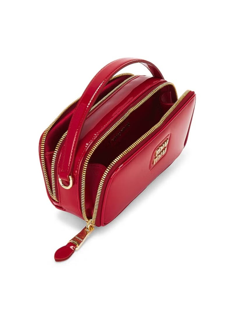 Miu Miu Leather and Patent Shoulder Bag  - Image 5