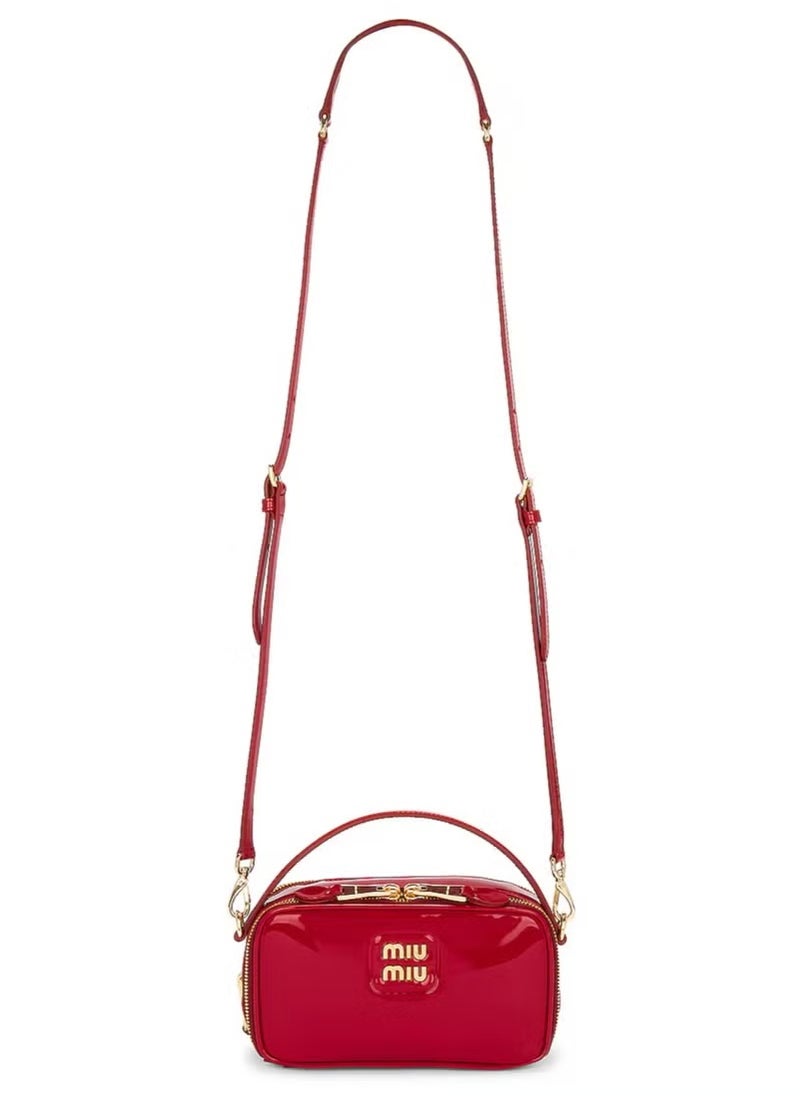 Miu Miu Leather and Patent Shoulder Bag  - Image 2