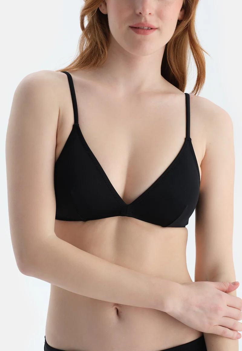 dagi Black Triangle Top Bikini Top