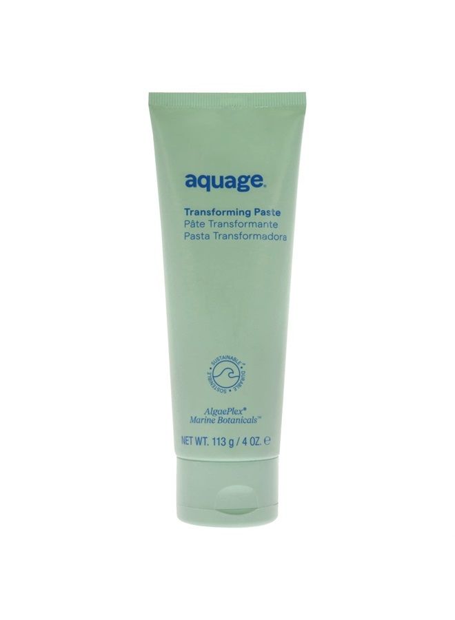 Aquage Transforming Paste, Ultra-Firm Hold Texturizer, Non-Greasy, Combines the Flexibility of a Wax With The Hold of Hairspray, 3.5 Oz. - Image 1