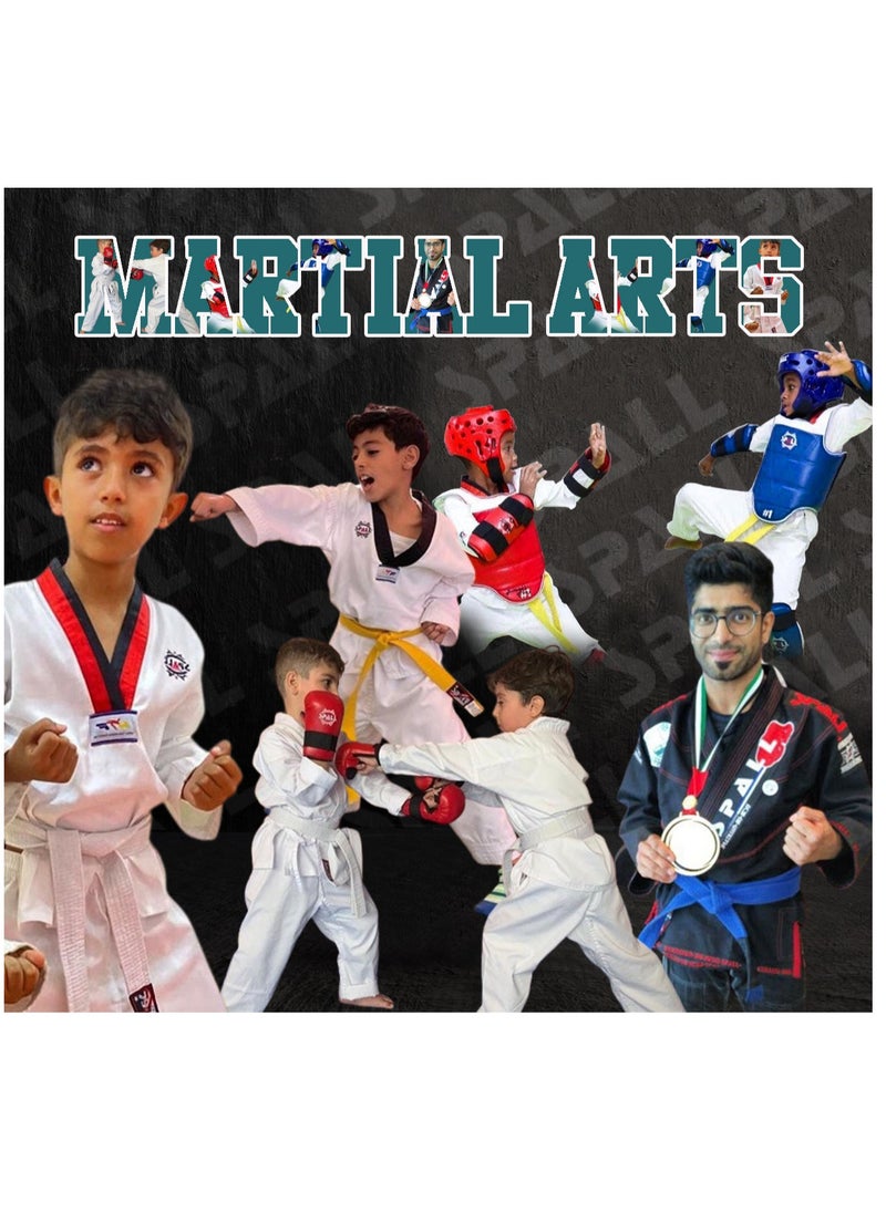 Spall - Three piece Karate Suit all ages for Kids, Men and Women Lightweight Karate Uniform ,Judo, Kickboxing, Martial Arts, Karate School Academy Training and Fight - Image 1