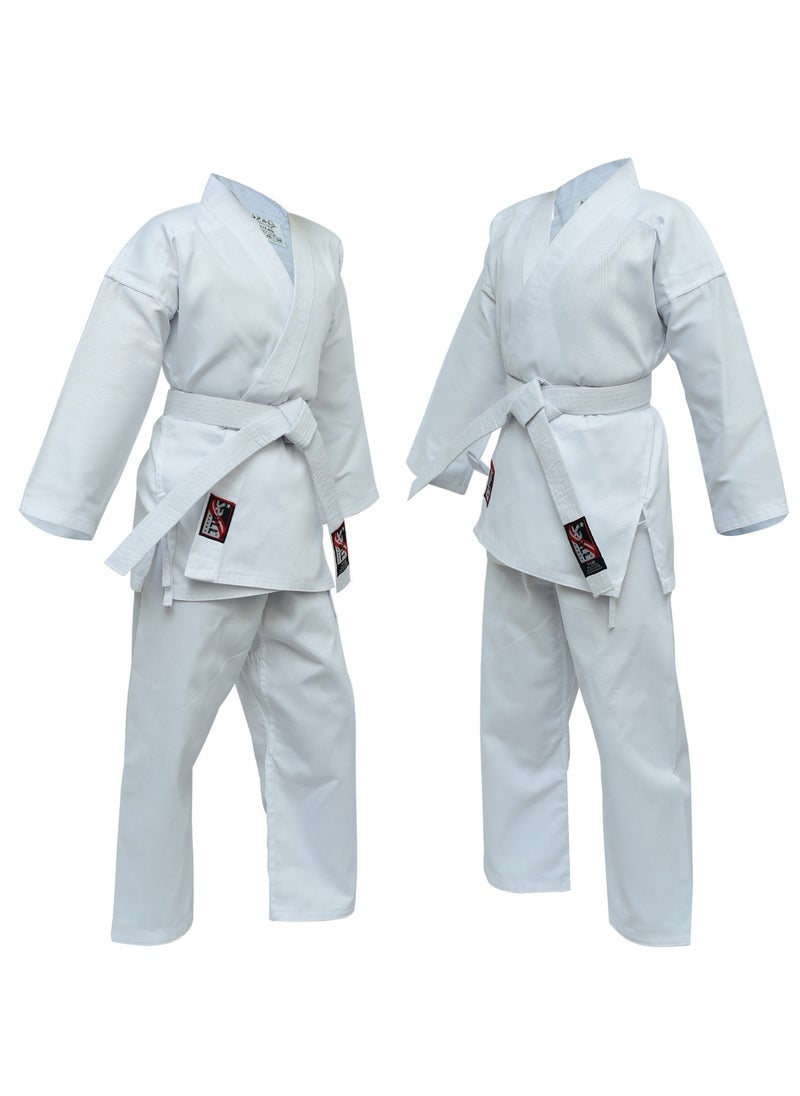 Spall - Three piece Karate Suit all ages for Kids, Men and Women Lightweight Karate Uniform ,Judo, Kickboxing, Martial Arts, Karate School Academy Training and Fight - Image 1