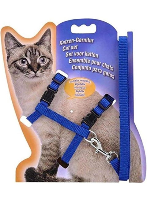 طوق ومقود للقطط سهل الاستخدام شكل فستان للقطط والجراء البنات