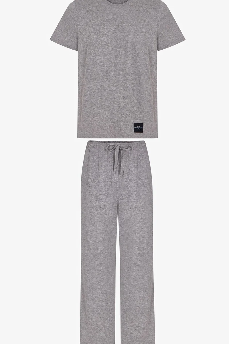 PENTI Men's Cloud Short Sleeve Pajama Set