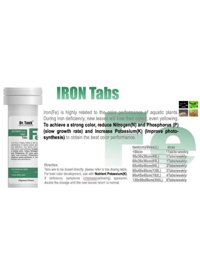 Generic DR. TANK Iron Tabs (50 TABS)  - Image 2