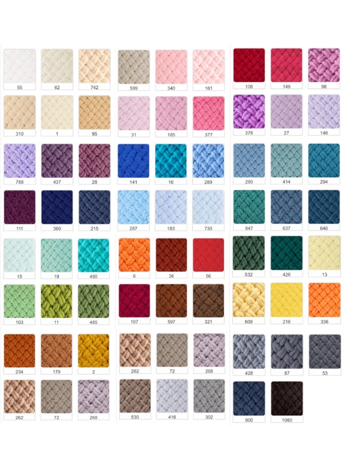 Alize Yarns خيوط أليز بافي – خيط للحياكة بدون إبر – اللون 310 - Image 3