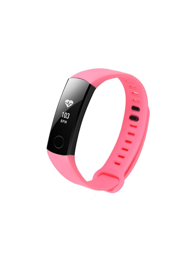 Glory Bracelet 3 Strap Metal Silicone TPU Sports Wristband Stainless Steel Milanese Strap For Men And Women-Color:8152-bracelet 3-tpu Rose Red - Image 5