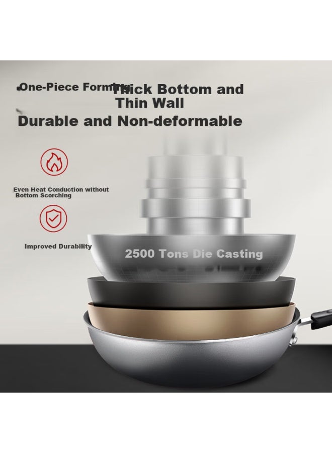 Supor Non-stick Cookware Set With Frying Pan, Saute Pan, And Soup Pot, Compatible With Induction Cooktops Tp2314k - Image 2