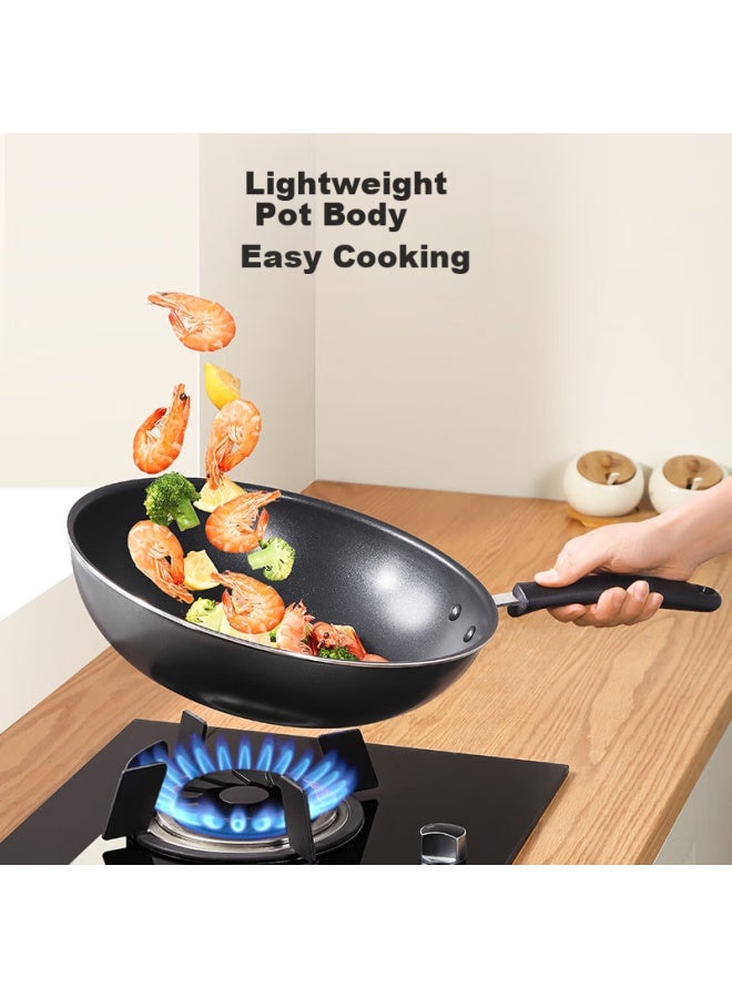 Supor Non-stick Cookware Set With Frying Pan, Saute Pan, And Soup Pot, Compatible With Induction Cooktops Tp2314k - Image 5