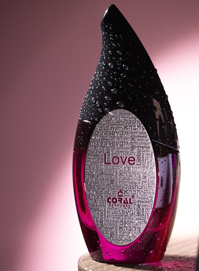 Coral Love Eau De Parfum for Women 100ml – Long Lasting Perfume - Image 1