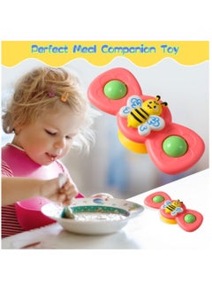 ESSEN 3pcs Suction Cup Fidget Spinner Toy For Baby Toddler Kids  - Image 5
