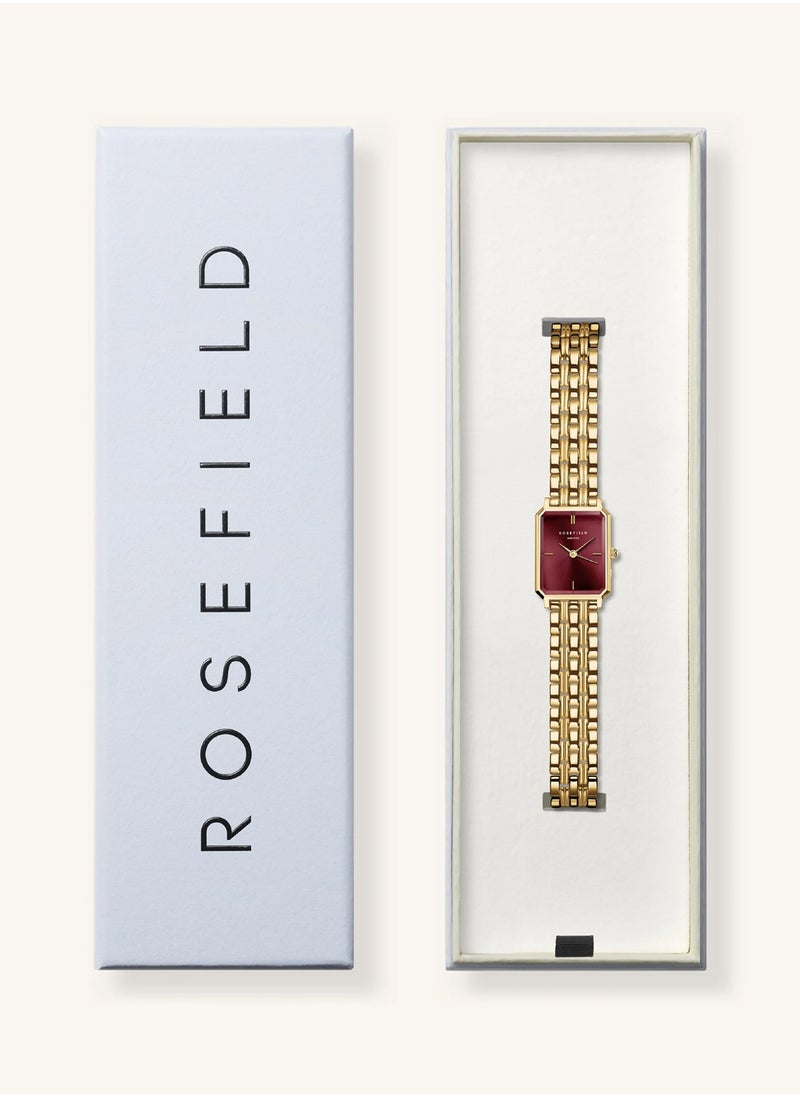 RoseField Women's Octagon XS Burgundy Dial Stainless Steel Watch OBGSG-O83  - Image 4