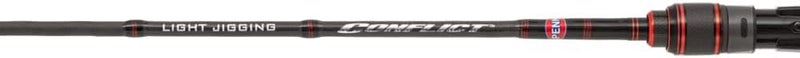 PENN Conflict Light Jigging Rod - 6ft2, 1+1 Piece, 120g, Saltwater Fishing Rod - Image 2