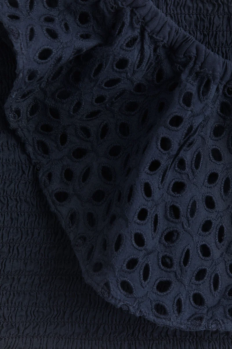 H&M Smocked cropped top