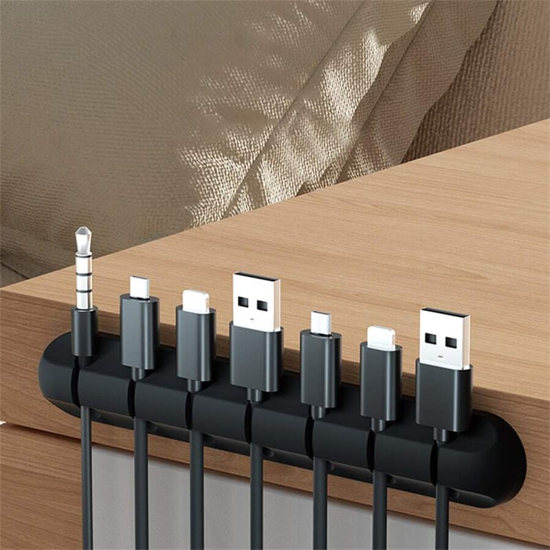 One-Piece Desk Cable Management Organizer - Size S - Image 3