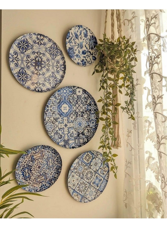 RITUALISTIC Portugese Wall Plates & Paintings | Perfect Home Decor and Wall Decor Items for Your Hall and Living Room | Set of 5 | Gift items - Image 5