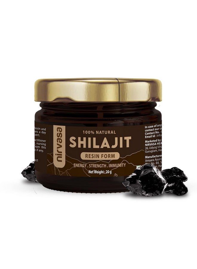 Nirvasa Pure Himalayan Shilajit Resin (Pack of 1) | Boost Strength & Stamina for Men & Women | Authentic Shilajit for Vitality | Stronger Than Pills & Capsules | 200-300 mg - 1 serving twice a day - Image 1