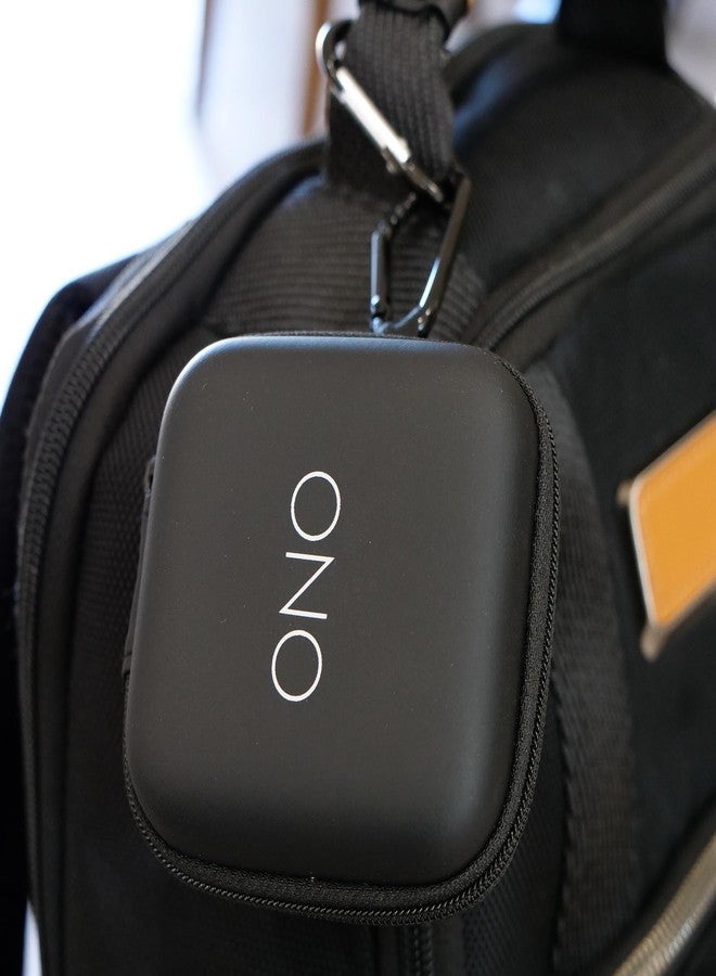 ONO Title - ONO Signets Zipper Case – Sleek Carrying Case, Holds up to 4 ONO Signets | Includes Mini Carabiner for Bag, Belt‑Loop or Keychain Clip-On Portability - Image 4
