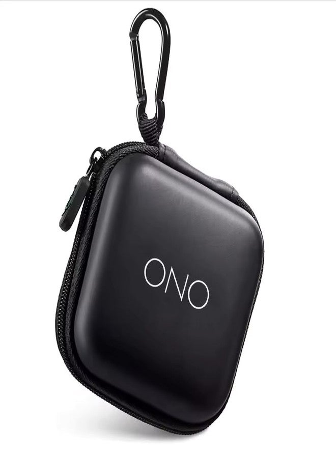 ONO Title - ONO Signets Zipper Case – Sleek Carrying Case, Holds up to 4 ONO Signets | Includes Mini Carabiner for Bag, Belt‑Loop or Keychain Clip-On Portability - Image 1