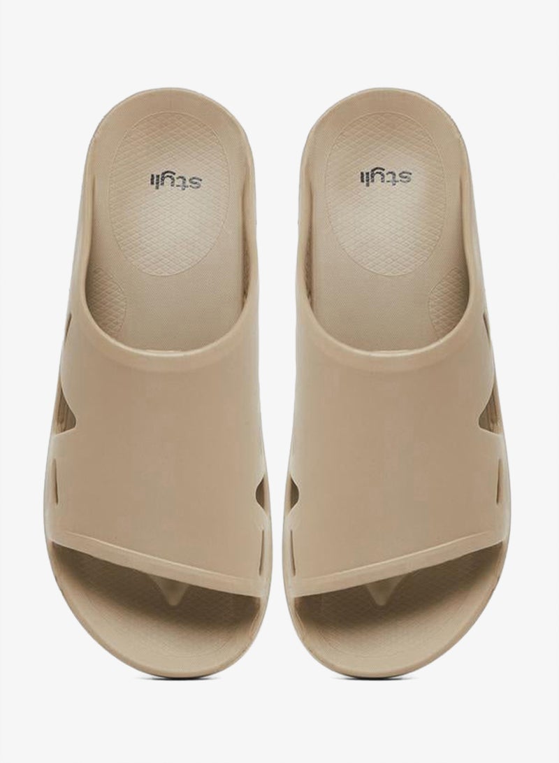 Styli Men Plain Comfort Slides - Image 5