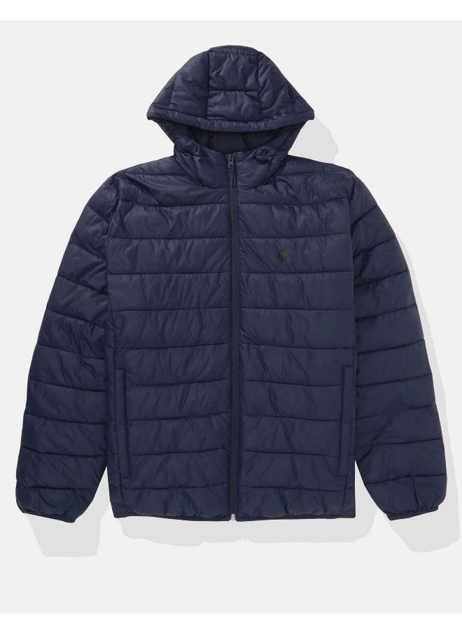 American Eagle - Zip Through Puffer Jacket - Image 1