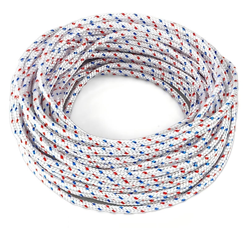 SSFOLPFEE High Strength Recoil Starter Rope, 5.0mm Ã— 100FT, Heavy Duty Pull Cord for Briggs & Stratton, Honda, Generator, Lawn Mower, Snowblower - Image 1