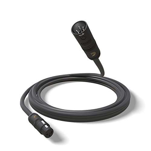 Planet Waves كابل ميكروفون د'أداريوا - كابل XLR - درع نحاسي مضفر - نقل إشارة مثالي - المسرح الأمريكي - 25 قدم/7.62 متر - عبوة واحدة - Image 4