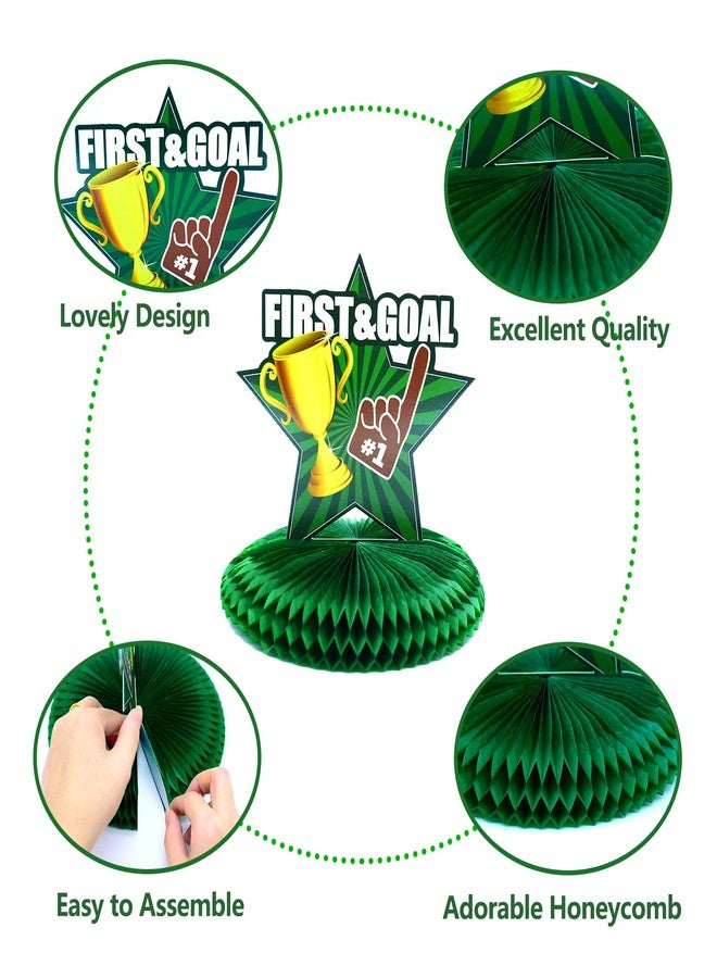 WEEPA 14 Pcs Football Party Decorations Football Honeycomb Table Centerpiece Football Party Favors for Sports Theme Party Decorations - Image 3