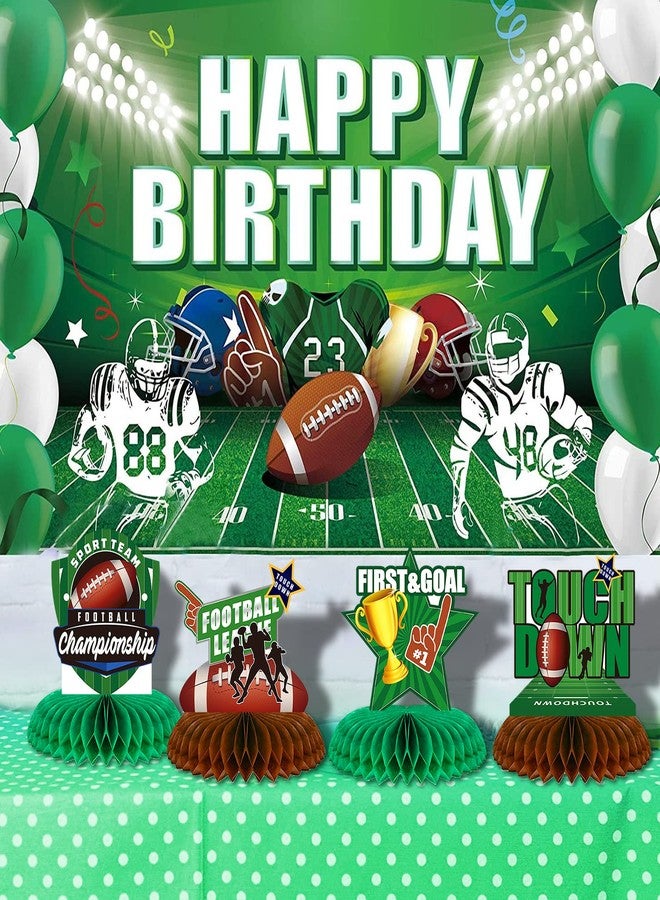 WEEPA 14 Pcs Football Party Decorations Football Honeycomb Table Centerpiece Football Party Favors for Sports Theme Party Decorations - Image 4