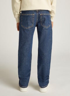 Calvin Klein Jeans Youth Straight Fit Rinse Jeans  - Image 2