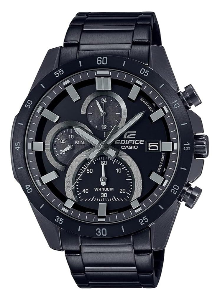 Casio Edifice Men's Watch - EFR-571MDC-1AVUDF Black Dial, Black Band - Image 1