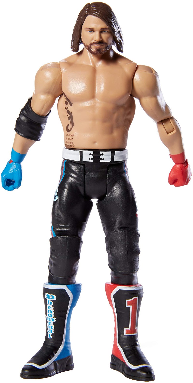 WWE Top Picks AJ Style 6-inch Action Figures with Articulation & Life-like Detail - Image 1