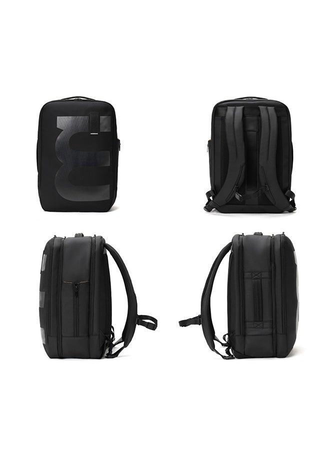 Mokobara - MOKOBARA The EM Travel Backpack 45L Premium 16" Unisex Multipurpose Backpack (Black) - Image 1