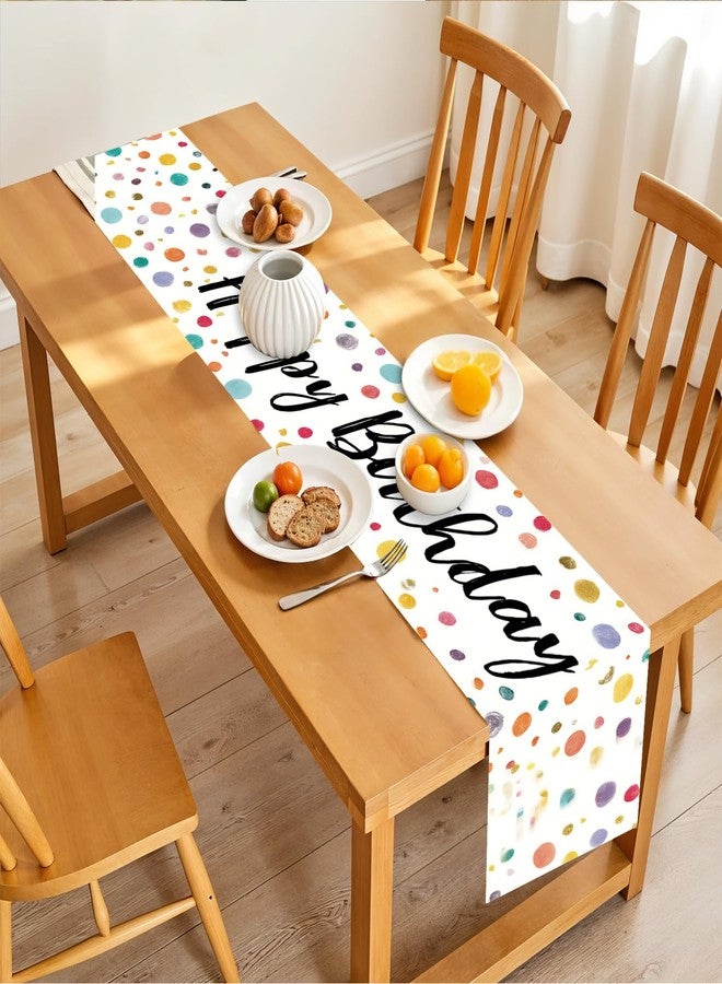 THISFIND Linen Table Runner and Placemats Set, Wrinkle-Resistant Dining Decor - Washable Easy Clean Durable Place mats for Farmhouse/Boho Style Tables - Image 5