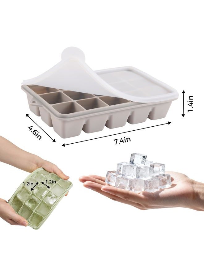 PET Hous Silicone Ice Cube Trays (gray) - Image 4