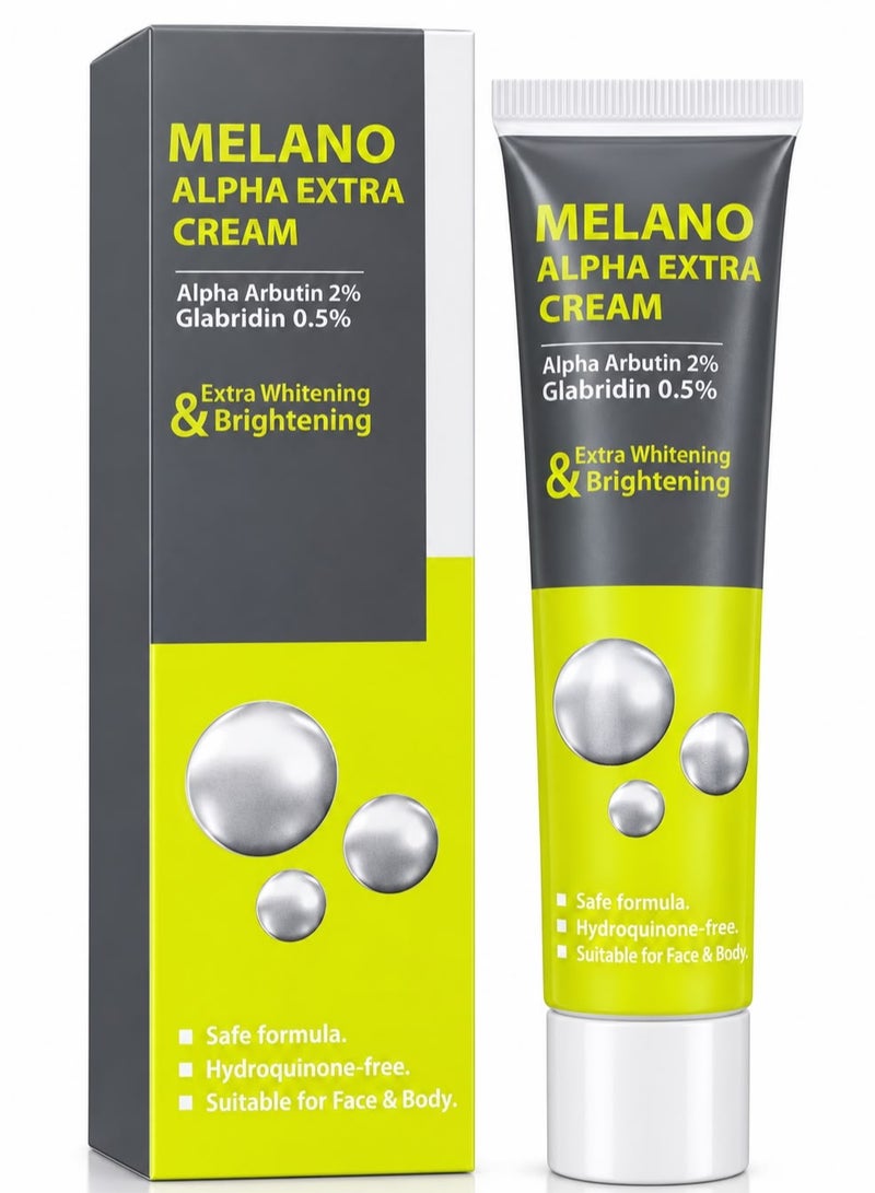 Melano Pharma Alpha Extra Whitening And Brightening Cream 30g - Image 1