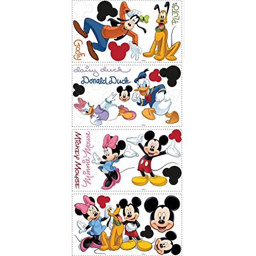 Disney RoomMates RMK1507SCS Mickey and Friends Peel and Stick Wall Decals - Image 4