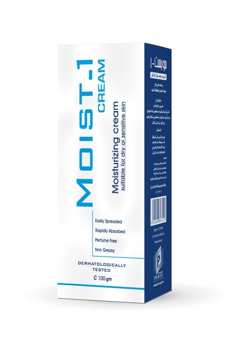 Moist-1 cream 100gm - Image 1