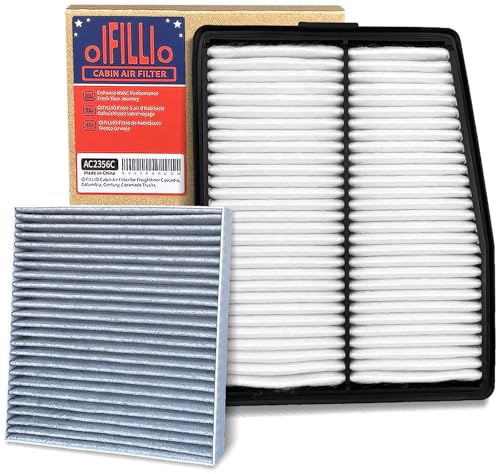 OIFILLIO Engine Cabin Air Filter for Tucson Hybrid(2022-2025), Santa Fe Hybrid(2021-2025), Sorento Hybrid(2021-2025),Sport-age Hybrid(2023-2025), 28113L5100&97133L1000 - Image 1