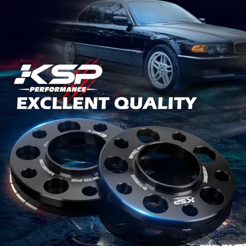 KSP PERFORMANCE KSP 5X120mm Wheel Spacers,12.7mm Hubcentric Forged Tuning Spacer for E36 E46 E90 E92 E60,2pc 1/2"(12.7mm) Aluminum Adapters, 72.56mm Hub Bore for 318i 323i 325i 328i 330i 335i 525i 545i No Lug Bolts - Image 5
