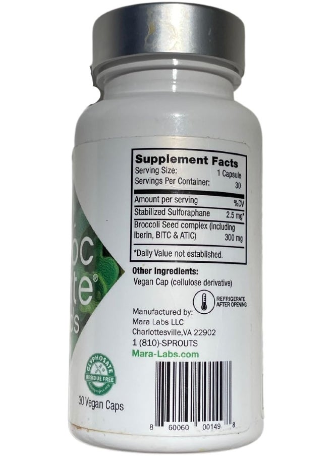 BrocElite - Stabilized Sulforaphane - Vegetable Supplement For Kids - Broccoli Extract - Joint Support And Neuron Supplement For Children - 30 Ct - Image 1