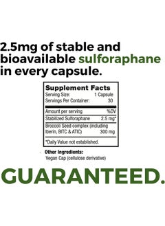 BrocElite Stabilized Sulforaphane - Vegetable Supplement For Kids - Broccoli Extract - Joint Support And Neuron Supplement For Children - 30 Ct  - Image 2