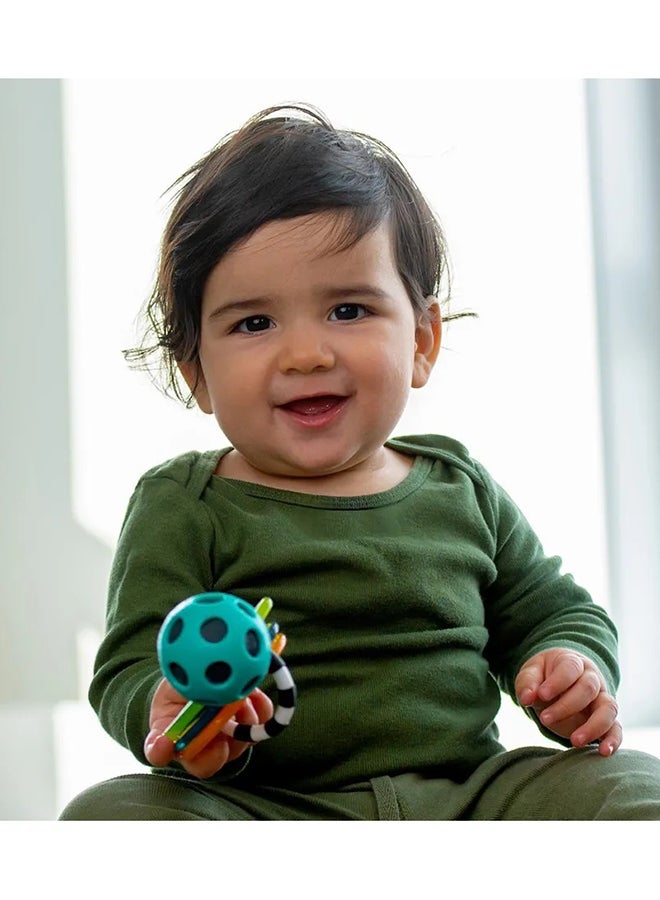 Sassy Drive N Drool Keys Rattle Teether - Multicolour - Image 4