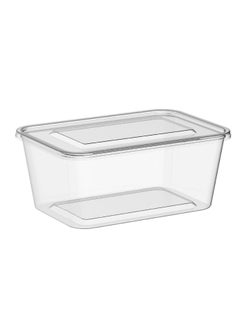 500-Pieces  Microwavable Container With Lids Clear 1000 ml - pzsku/ZF0C2AB900459CFAF3FE3Z/45/_/1643887212/ca2ac580-0147-4769-b903-28e7f064456a