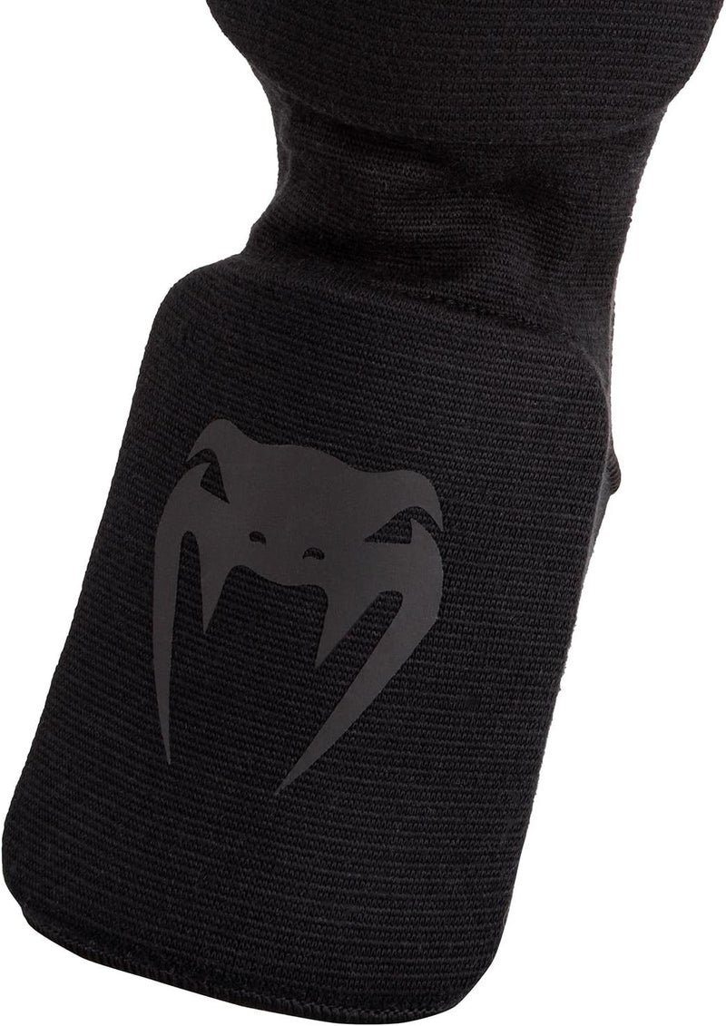 Venum Kontact Shin Guards - Black/Gold - Image 4