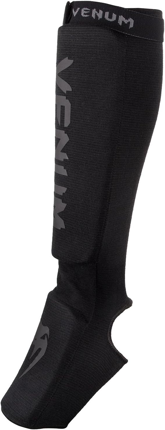 Venum Kontact Shin Guards - Black/Gold - Image 2
